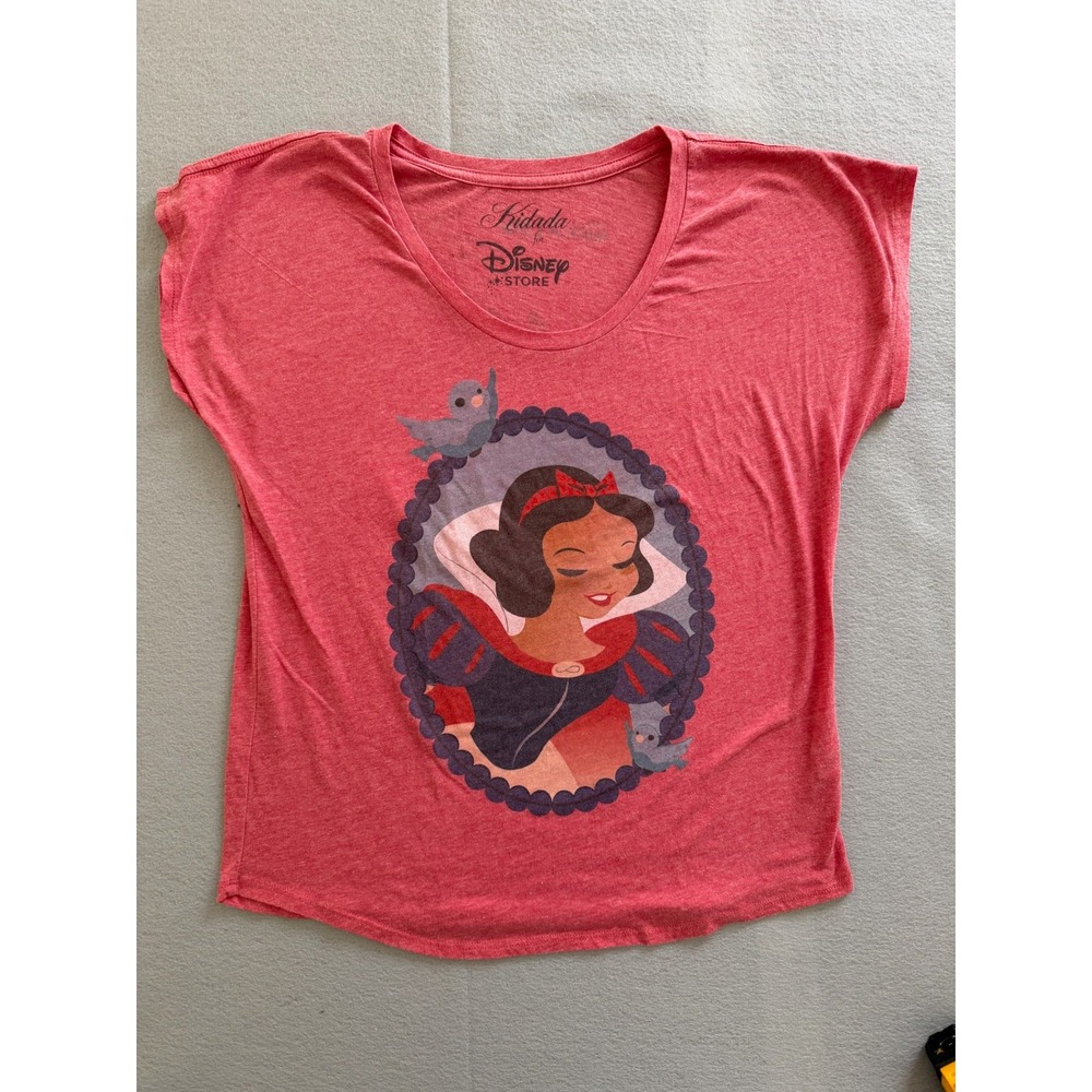 Kidada for Disney Store Snow White Tee Womens L Rhinestone Wish A Little 2011